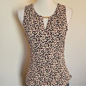 Floral Sleeveless Women's Top
